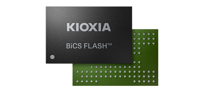 Kioxia починає постачання зразків пристроїв BiCS FLASH 512 Гб TLC 9-го покоління